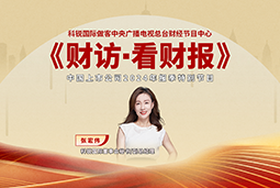 Ebpay国际董秘兼副总经理张宏伟做客央视《财访·看财报》